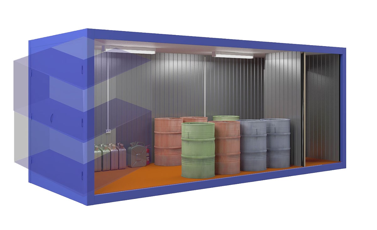 Изолированное хранение. Блок-контейнер склад 6100х2400х2812. Блок-контейнер для серверной БКТ-11. Блок-контейнер для горюче смазочных материалов ГСМ. Блок контейнер для ЛВЖ И ГЖ.